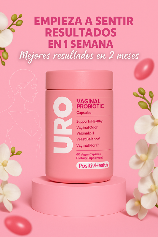 🌸 URO – Probiótico Vaginal Natural para el Bienestar Íntimo Femenino Completo