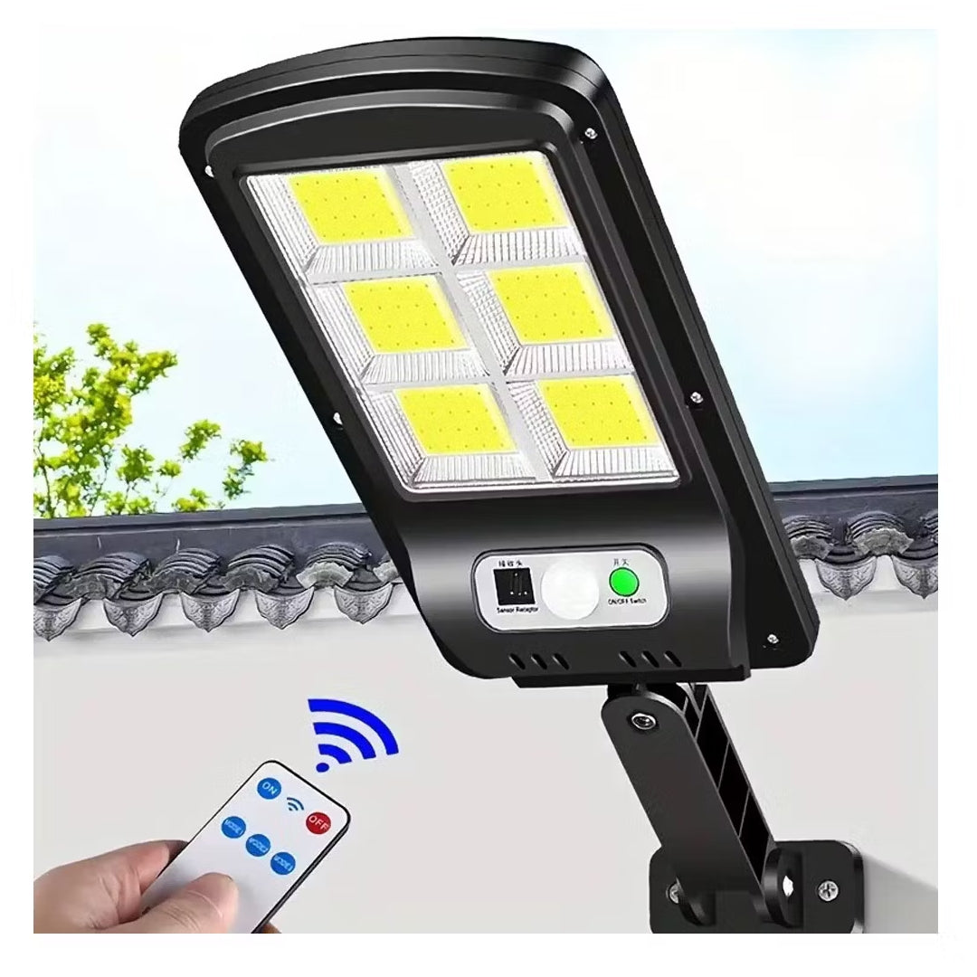 Lámpara solar Sensor Movimiento Control