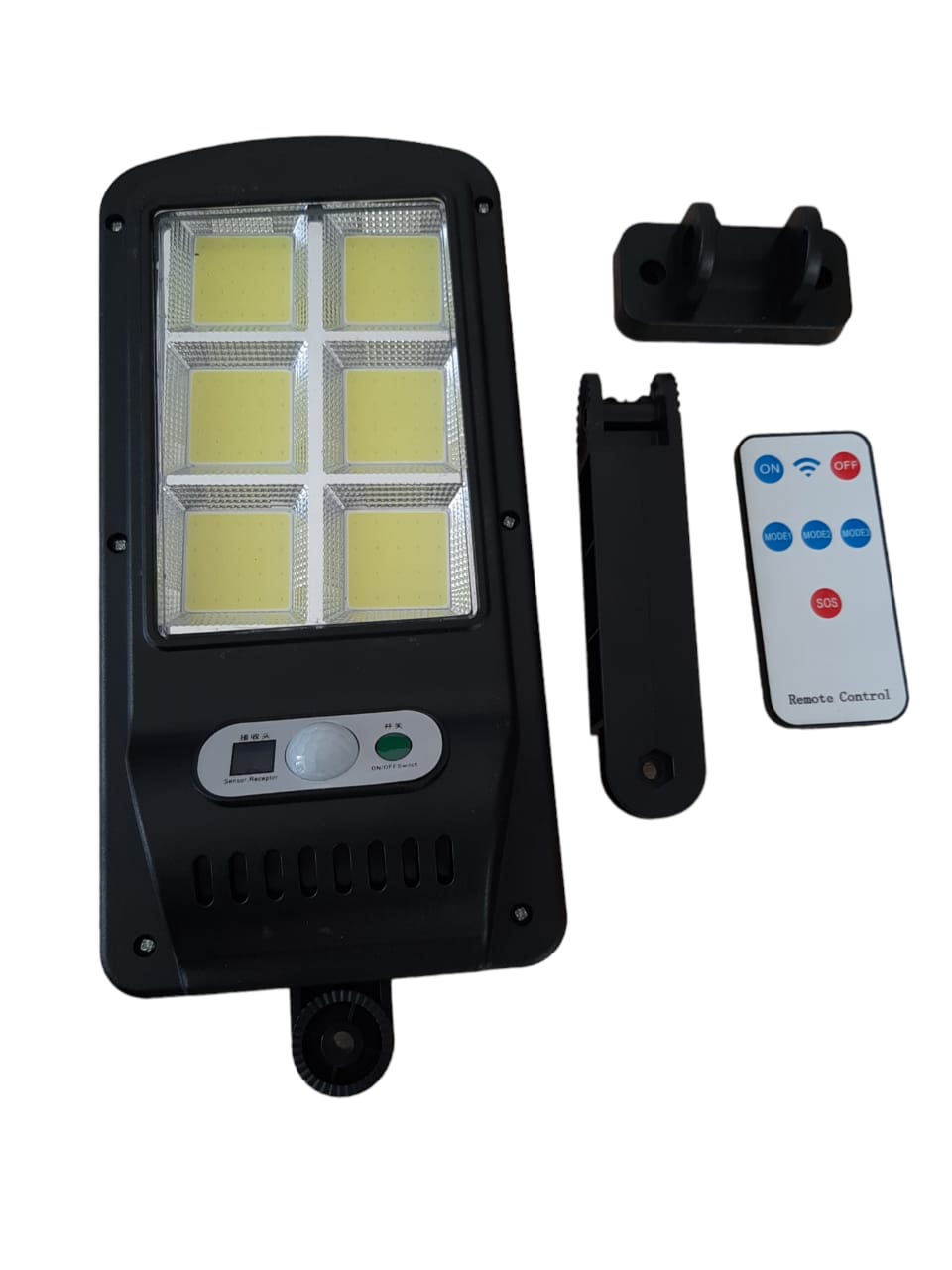Lámpara solar Sensor Movimiento Control